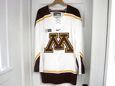 NWT Authentic NIKE University Of Minnesota Golden Gophers Hockey Jersey Size L • $99.99