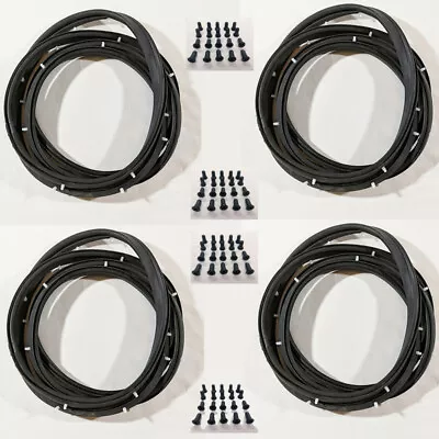 Holden HQ HJ HX HZ Statesman Front + Rear Rubber Door Seal For All 4 Doors + Plu • $179.90