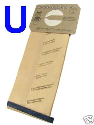 $6.85 • Buy 8 Bags For Electrolux Upright Vacuum Style U ~ 4 Ply