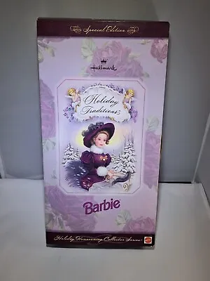 Vintage 1996 Mattel Hallmark Special Edition Holiday Traditions Barbie 17094 • $11.99