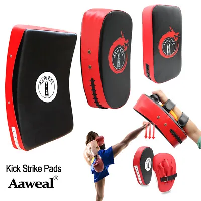 Strike Shield Kick Pad Karate MMA Muay Thai Martial Arts Focus Training Target • $18.04