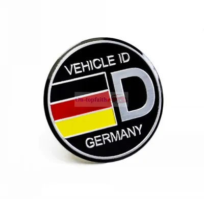 $11.98 • Buy Wolfsburg Viehcle ID Germany Metal Badge Emblem Sticker FIT FOR VW MK7 MK6 Audi