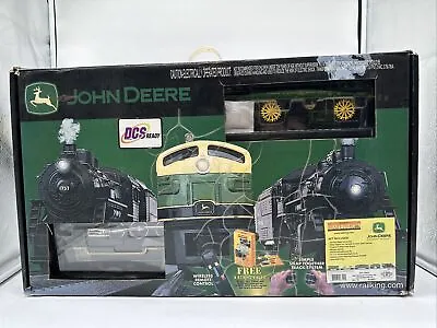 MTH Rail King John Deere Set Complete RTR 4-6-0. 30-4094-0 Loco Sound • $235