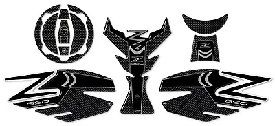 Stickers Kit Resin Gel 3D Guards Compatible For Motorcycle Z 650 Kawasaki Z650 • £62.08