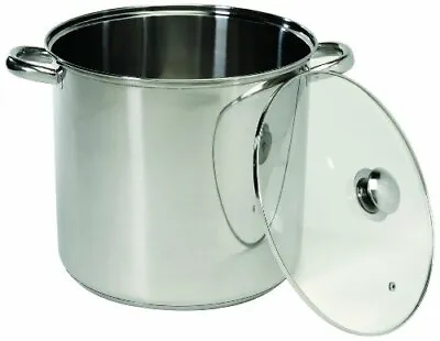 $49.87 • Buy Brand New ExcelSteel Kitchen Stockpot W/ Encapsulated Base, 12 Quarts, Silver