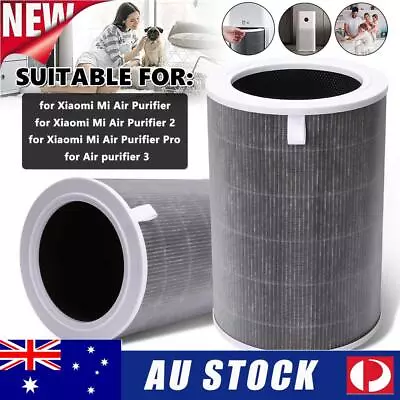 For Xiaomi Mi Air Purifier 1/2/3/4 Pro 3H 3C 2H 2C 2S Filter HEPA Replacement • $29.85