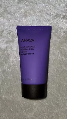 AHAVA Dead Sea Water Mineral Body Lotion Spring Blossom 1.3 Fl. Oz. (40 Ml) • $9