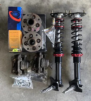 $2876.50 • Buy Datsun 1200 Coilover Suspension With Nissan S13 Brake Upgrade Kit