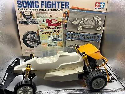 For Parts TAMIYA Sonic Fighter With Box Vintage Rare • $456.76