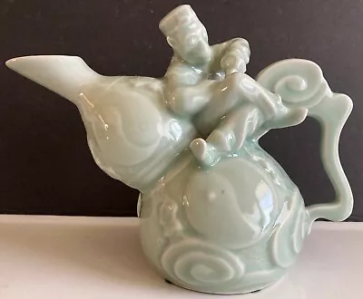 Ceramic Monkey Tea Pot By The Bombay Company • $22