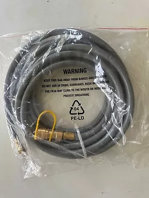 25 Feet 1/2  ID Natural Gas Grill Hose W/ Quick Connect Fittings ~ Free Shipping • $39.95