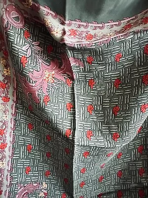 Ginnie Johansen Vintage Silk Scarf Shawl Floral Paisley Abstract 34x34” Stunning • $22