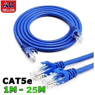 $10.99 • Buy Cat 5 RJ45 Ethernet Network Cable Internet Cable Lan Extension Patch Lead Cord