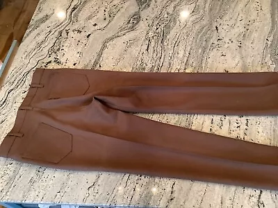 Vintage Levis Polyester Pants Mens Brown Grandpacore Rockabilly 38 X 32 • $24.99