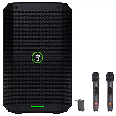 Mackie Thump GO 8  Rechargeable DJ PA Speaker+Bluetooth+(2) JBL Wireless Mics • $448.95