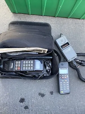 Vtg 90s Motorola Bag Cell Phone # SCN2395A Triple A Auto Club Communicator Lot • $49.99