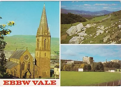 £1.50 • Buy 6x4 Continental Size Printed Postcard Ebbw Vale Multiview