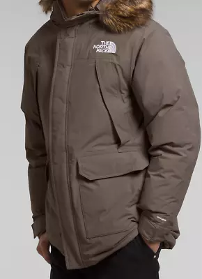 The North Face Mcmurdo 600-Down Parka Insulated Winter Jacket - Falcon Brown (M) • $169.99