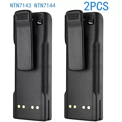 2x 7.2V NTN7143 NTN7144 Battery For MOTOROLA HT1000 MTS2000 MT2000 GP900 GP1200 • $36.99