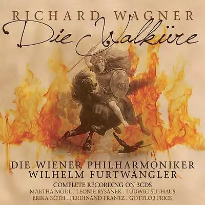 CD Wagner Die Walküre  Complete Recording 3CDs Mit Wilhelm Furtwängler • £8.61