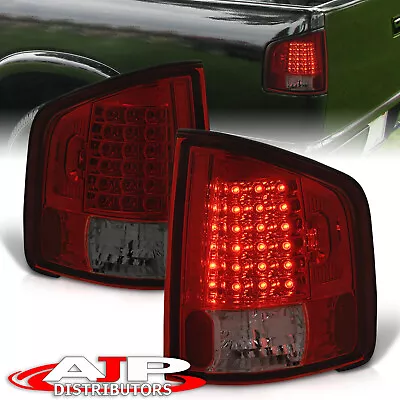 Red Smoked LED Brake Stop Tail Lights Lamp Left+Right For Chevy S10 / GMC Sonoma • $94.99