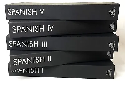 Pimsleur Spanish (Latin American) Language Vol. I II III IV V -80 CDs-150 Units • £103.01