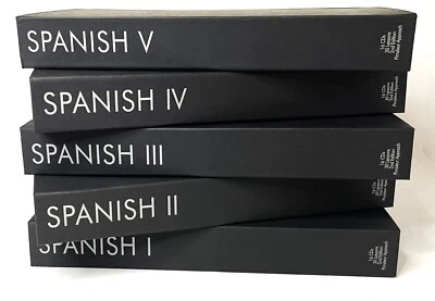 Pimsleur Spanish (Latin American) Language Vol. I II III IV V -80 CDs-150 Units • £103.01