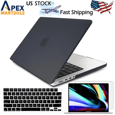 For Macbook Pro Air 13 14 15 16  Hard Shell Case Keyboard Cover Screen Protector • $14.99