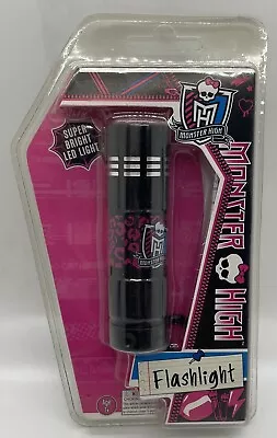 NEW Monster High Flashlight Black 2013 Mattel Super Bright LED Light • $9.99