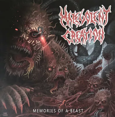 Malevolent Creation ‎- Memories Of A Beast LP Colored Vinyl DEATH METAL RECORD • $29.99