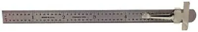 6  Inch Ruler Stainless Steel Flex Pocket Clip Made In USA PEC 7203-SS6 O2 • $11.95