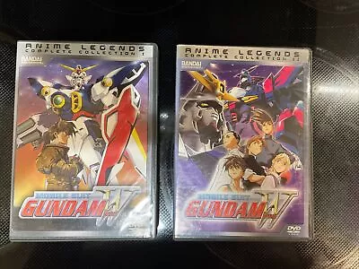 Tested Mobile Suit Gundam W Wing Complete Collection I & II DVDs Series Anime • $139.99