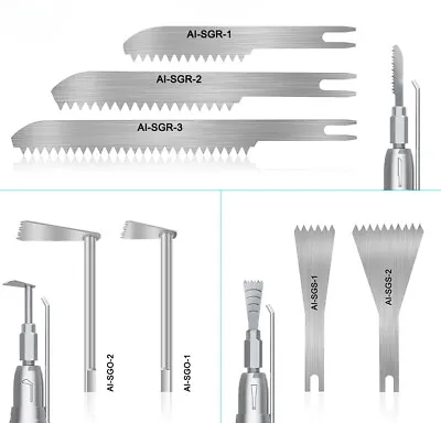 Dental Micro Saw Handpiece Saw Blades Bone Cutting Compatible SGR-D/SGO-T/SGS-Y • $20.90