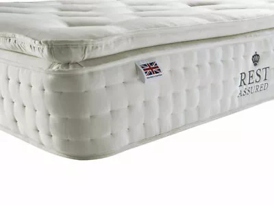 £525.60 • Buy 4ft6 Double Rest Assured Knowlton Latex Pocket 2000 Mattress