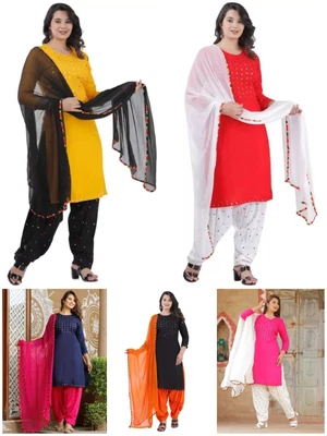 $54.99 • Buy Indian Bollywood Pakistani Salwar Kameez Party Wear Punjabi Kurti Patiala Suit