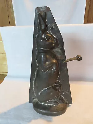 Antique Vintage Large Rabbit Chocolate Mold • $200