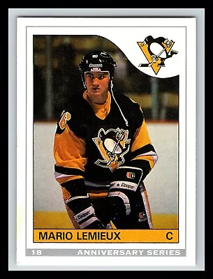 1992-93 OPC O-Pee-Chee Mario Lemieux RC Reprint 25th Anniversary #9 • $3.64