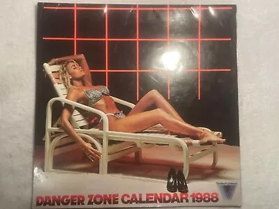 Danger Zone 1988 Wrestling Calendar Swimsuit 1987 Wrestling Network Vintage Rare • $49.99