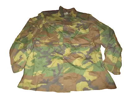 UNKNOWN? MILITARIA ARMY COTTON CAMO COMBAT SHIRT #A1Very Good • $10.99