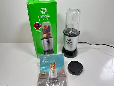 £34.99 • Buy NutriBullet Magic Bullet 4pc Blender Mixer & Food Processor Silver MBR-0409