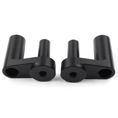 For BMW R1200RT R1250RT Handlebar Risers Kit 1.625  Back Move Mount Clamps Black • $31.56