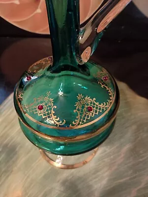 Vintage Venetian Glass Decanter Set • $25