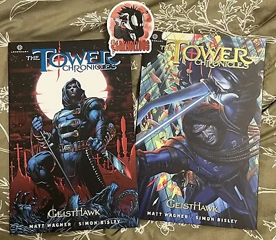 THE TOWER CHRONICLES: GEISTHAWK Vol. 1 & 2 (2012 - Legendary Comics) Matt Wagner • $8.98