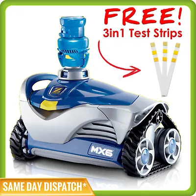 Zodiac MX6 Or MX6 Active Suction Pool Cleaner - 6 Options + FREE TEST STRIPS 🎁 • $569