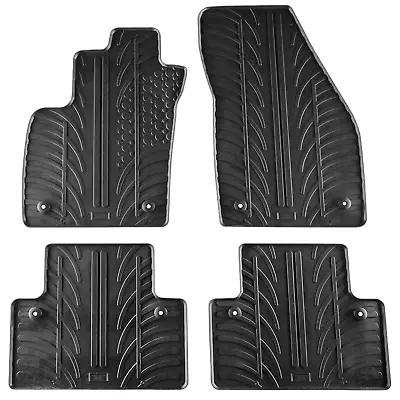 Rubber Car Floor Mats For Volvo S40 All Weather Heavy Duty Rugs Auto Liners New • $59.34