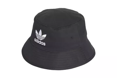 $36 • Buy Adidas Originals Unisex Sports Bucket Hat Outdoor Hiking/Fishing Cap Black/White