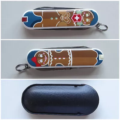 Victorinox CLASSIC SD LIMITED EDITION Swiss Army Knife 2019 Gingerbread Love 58 • $49.90