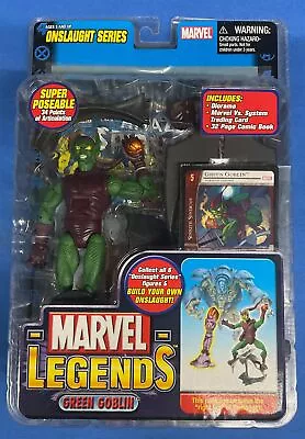 Marvel Legends Green Goblin Action Figure Onslaught BAF Series 2006 Toy Biz • $40