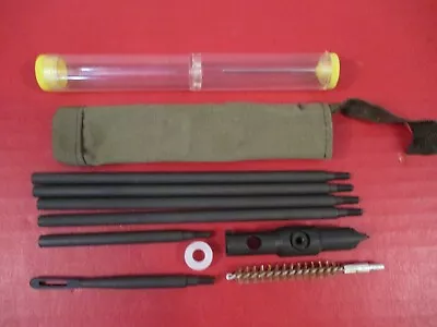 Post-WWII US Army M10 Rifle Buttstock Cleaning Kit W/Oiler For M1 Garand Rifle • $26.99