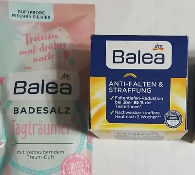 BALEA  Q10 Anti-Wrinkle Night Cream W/ FREE Bath Salts Germany DM 50ml • $15